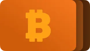 Tangem Bitcoin. Limited Edition Wallet Set of 3 cards card design